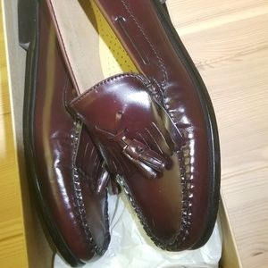 BASS Weejuns Burgundy Leather Shoes